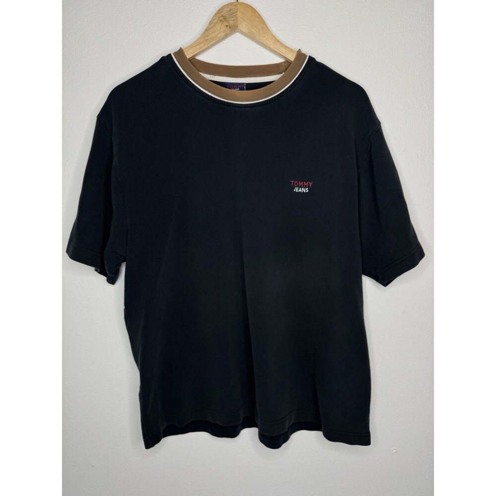 Vintage Tommy Jeans Tommy Hilfiger Short Sleeve Pullover Tee Shirt Mens Size XL